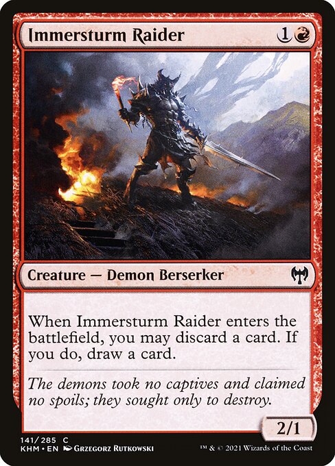 Immersturm Raider card image