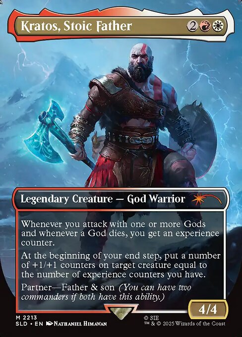 Kratos, Stoic Father - Secret Lair Drop