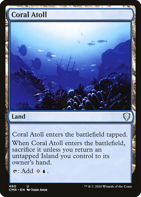 Coral Atoll (Commander Legends #480)