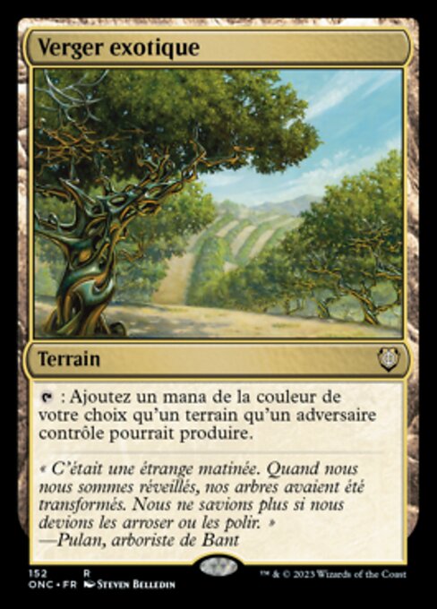 Exotic Orchard (Phyrexia: All Will Be One Commander #152)