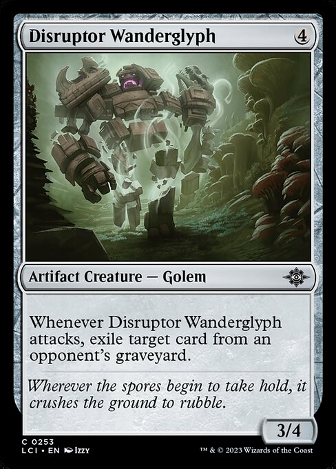 Disruptor Wanderglyph (The Lost Caverns of Ixalan #253)