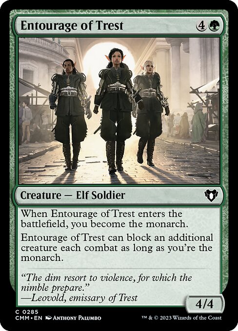 Entourage of Trest (Commander Masters #285)