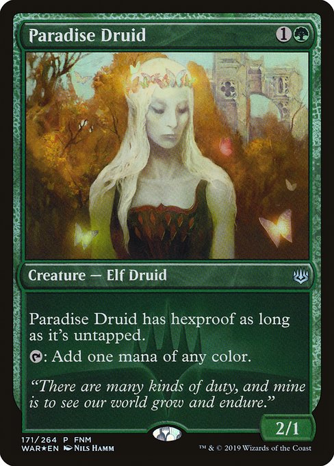 Paradise Druid (War of the Spark Promos #171)