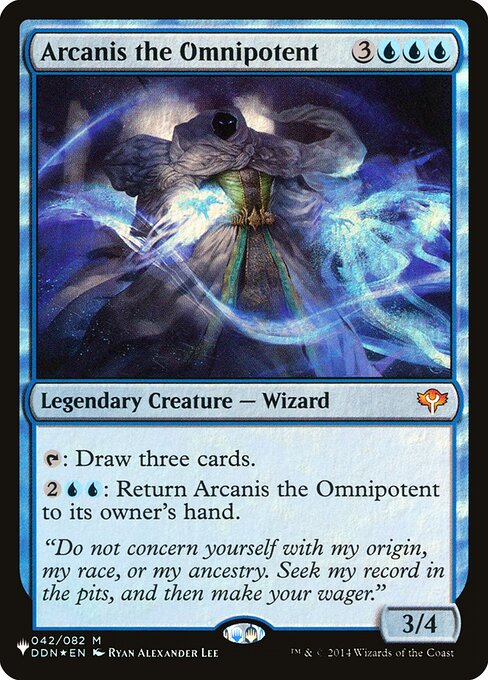 Arcanis the Omnipotent (The List)