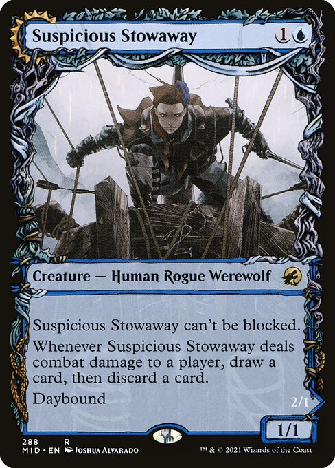 Suspicious Stowaway // Seafaring Werewolf (mid) 288
