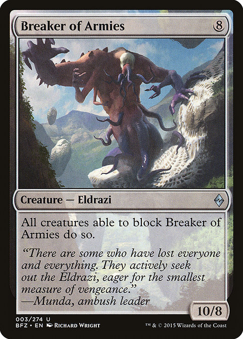 Breaker of Armies (bfz) 3