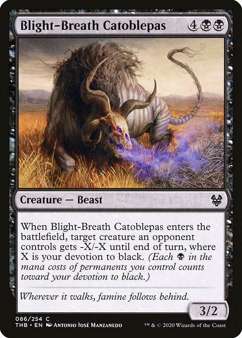 Blight-Breath Catoblepas (thb) 86