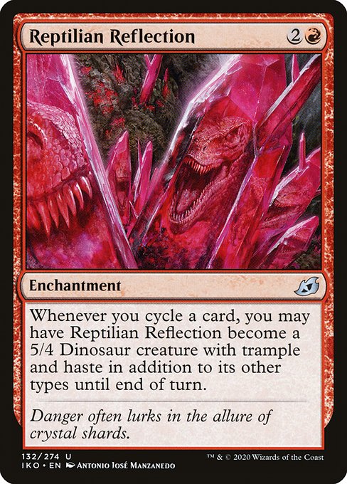 Reflet reptilien|Reptilian Reflection