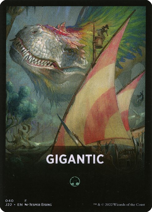 Gigantic (Jumpstart 2022 Front Cards #40)