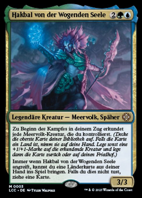 Hakbal of the Surging Soul (The Lost Caverns of Ixalan Commander #3)