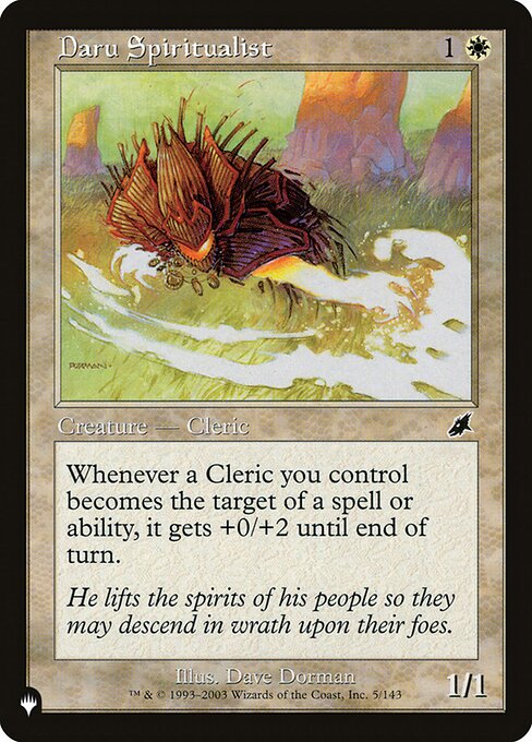 Daru Spiritualist (The List #SCG-5)