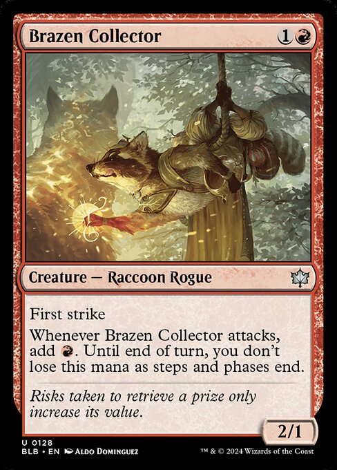 Brazen Collector (Bloomburrow #128)