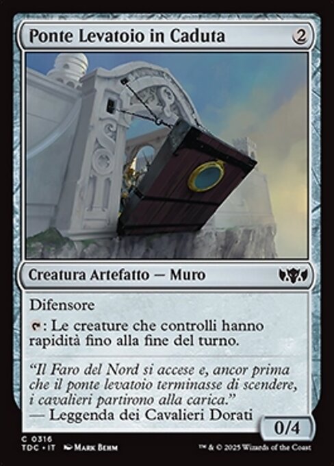 Ponte Levatoio in Caduta