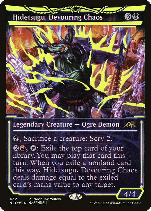 Hidetsugu, Devouring Chaos card image