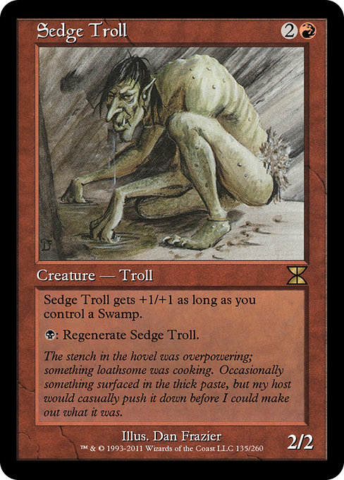 Sedge Troll (Masters Edition IV #135)