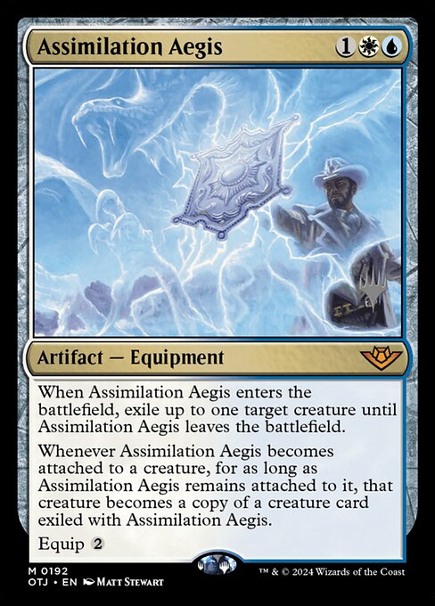 Assimilation Aegis (Outlaws of Thunder Junction Promos #192p)