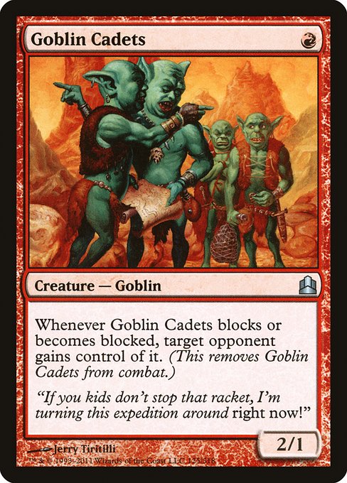 Cadets gobelins|Goblin Cadets