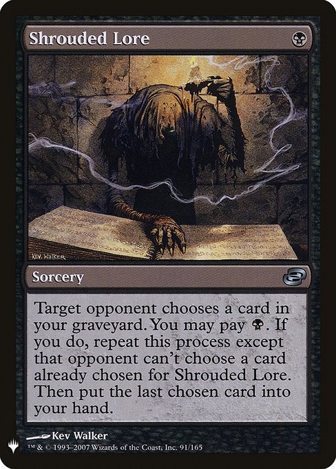Shrouded Lore (Mystery Booster #772)