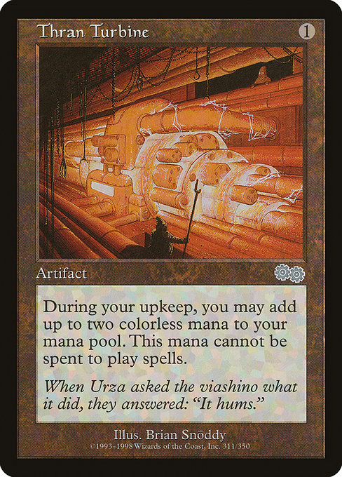 Thran Turbine (Urza's Saga #311)