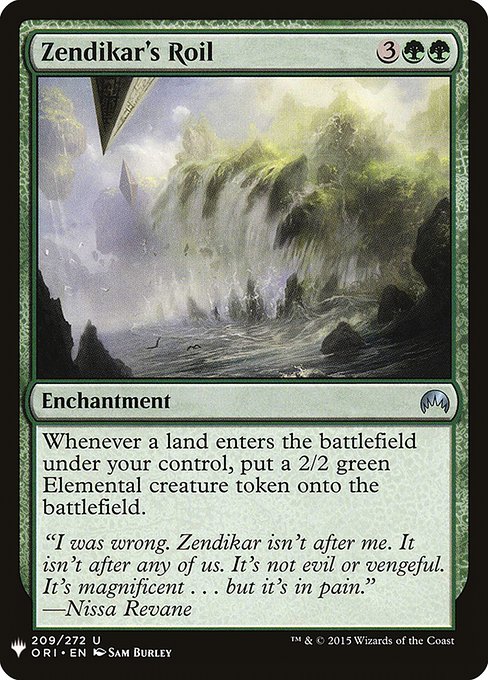 Zendikar's Roil (The List #ORI-209)