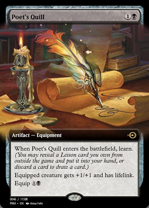 Poet's Quill (Magic Online Promos #90064)