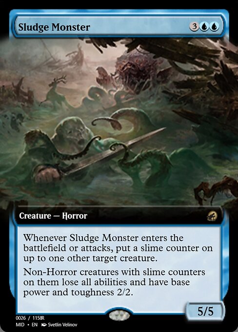 Sludge Monster (Magic Online Promos #93932)