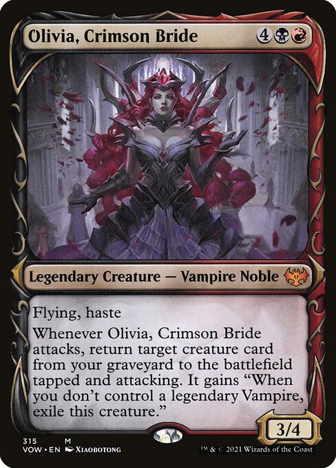 Olivia, Crimson Bride (Showcase)