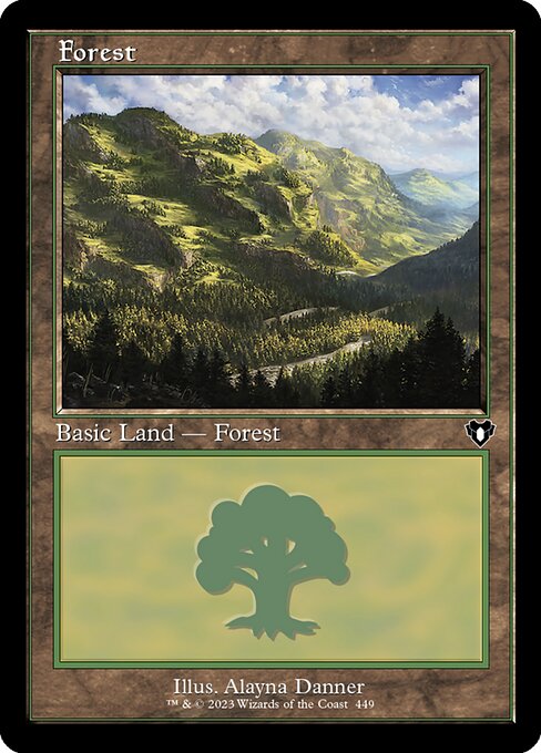 Forest (Commander Masters #449)