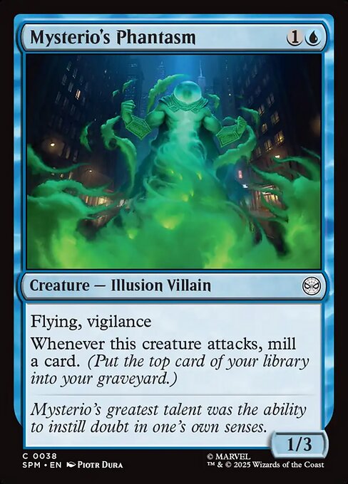 Mysterio's Phantasm magic the gathering card art
