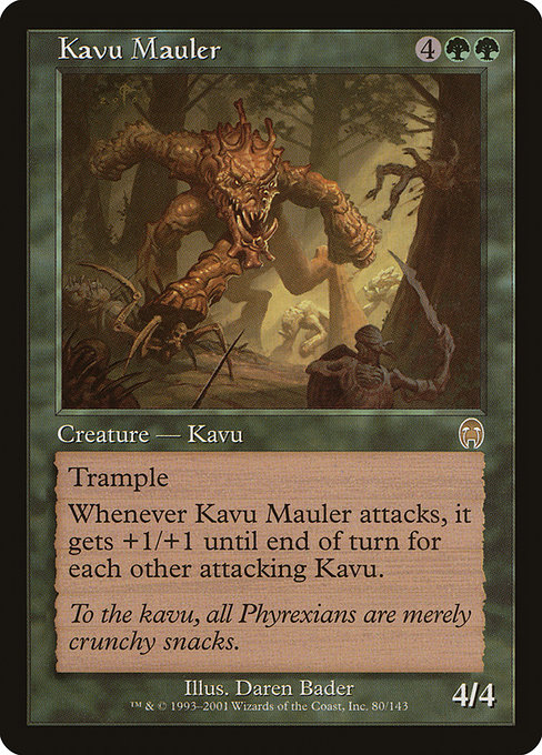 Kavu Mauler card image