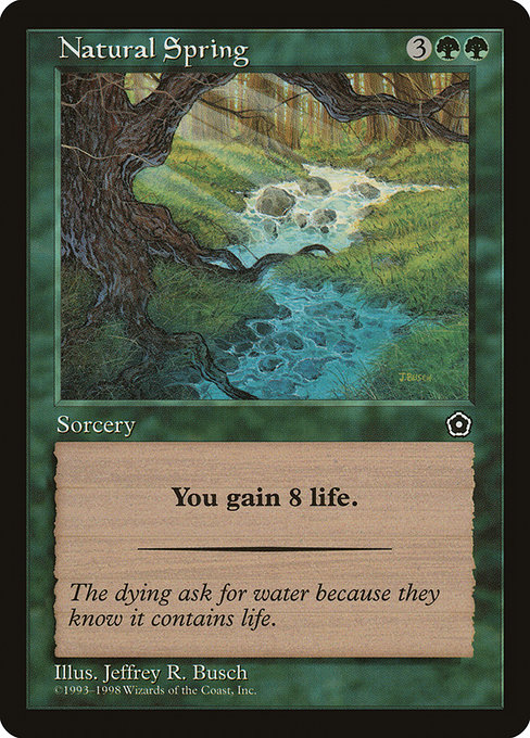 Natural Spring card image