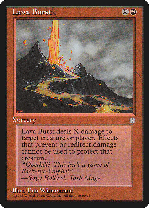 Explosion de lave|Lava Burst
