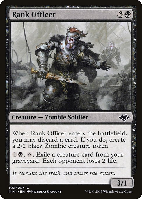 Rank Officer (Modern Horizons #102)