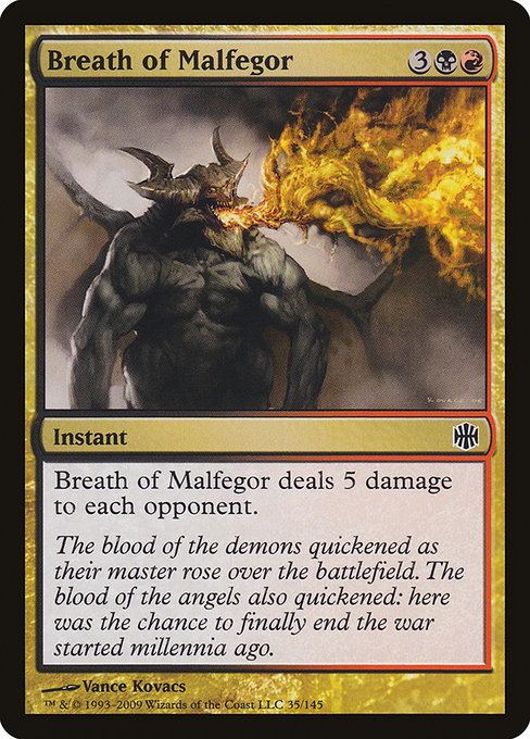 Breath of Malfegor card image