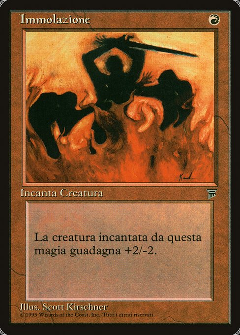 Immolation (Legends #153)
