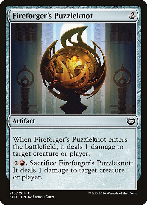 Fireforger's Puzzleknot (Kaladesh #213)