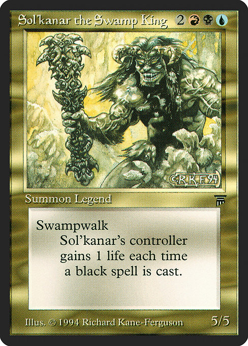 Sol'kanar the Swamp King (Legends #259)
