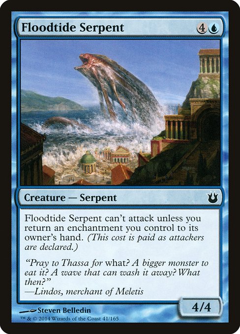 Floodtide Serpent (Born of the Gods #41)