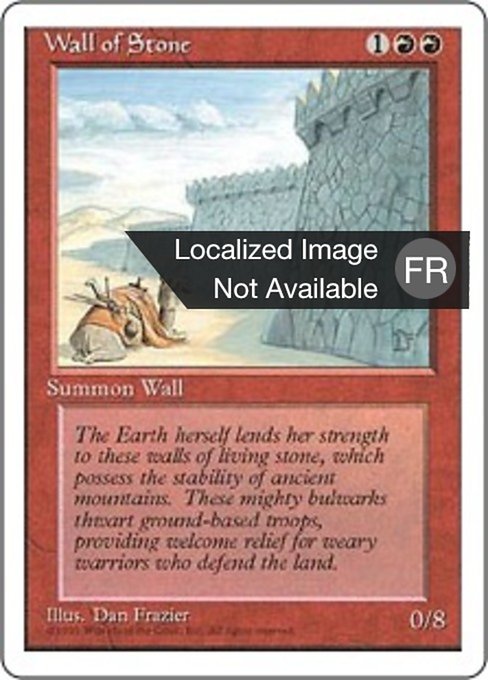 Wall of Stone (Fourth Edition #231)