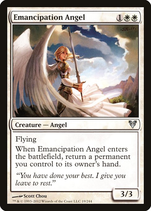 Ange de l'émancipation|Emancipation Angel