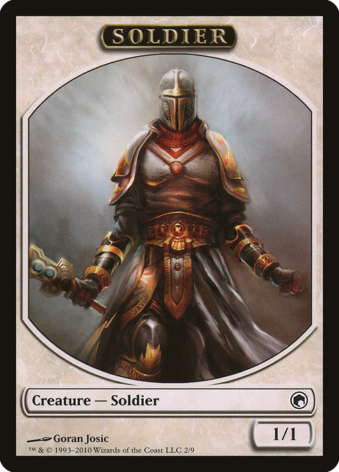 Soldier (Scars of Mirrodin Tokens #2)