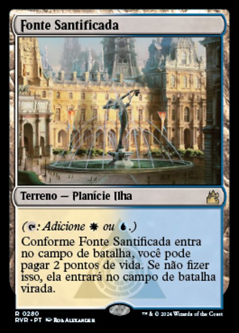 Hallowed Fountain (Ravnica Remastered #280)