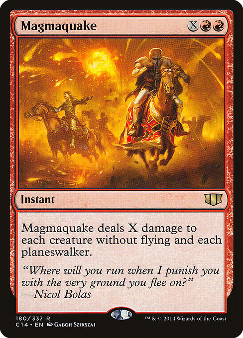 Magmaquake (Commander 2014 #180)