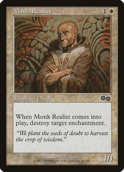 Monk Realist card image