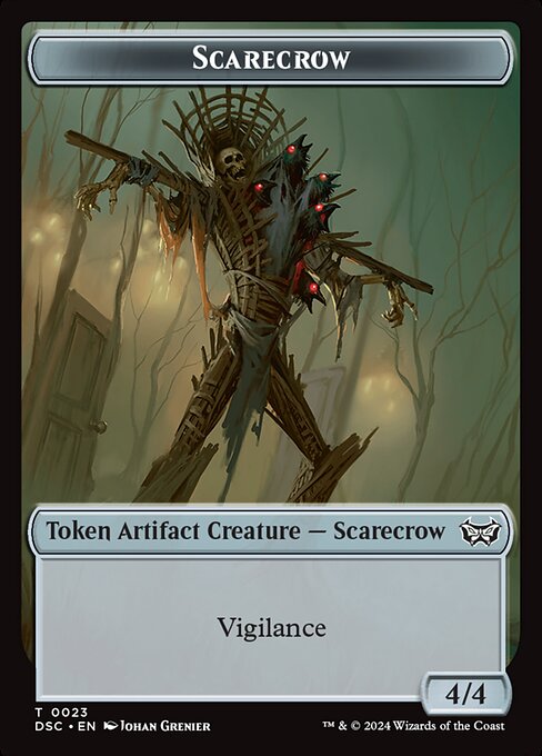 Scarecrow (Duskmourn Commander Tokens #23)