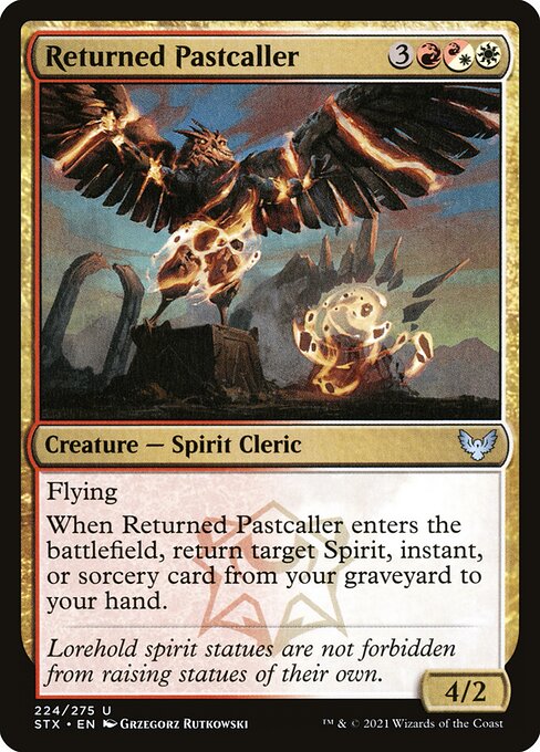 Returned Pastcaller (Strixhaven: School of Mages #224)