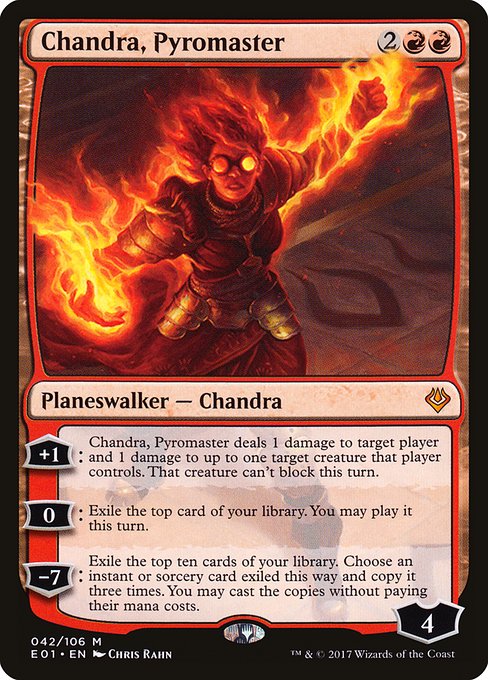 Chandra, Pyromaster card image