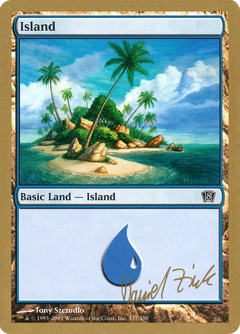 Island (World Championship Decks 2003 #dz337)