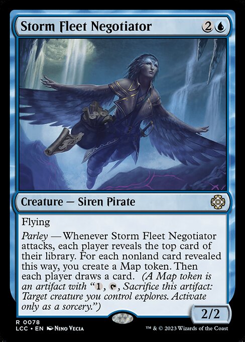 Storm Fleet Negotiator (The Lost Caverns of Ixalan Commander #78)