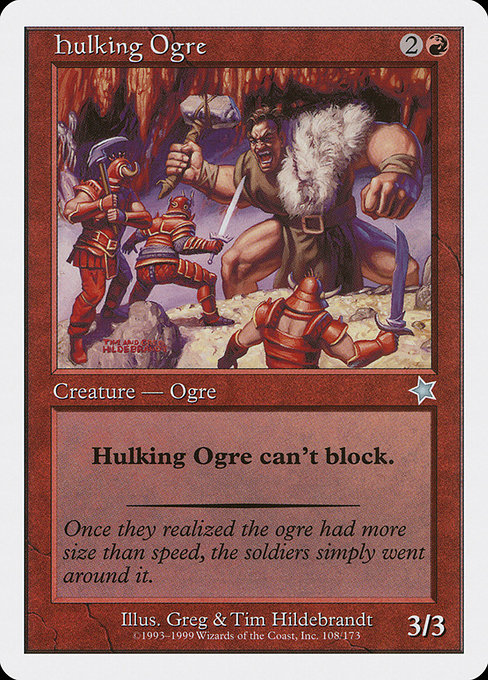 Hulking Ogre (Starter 1999 #108)